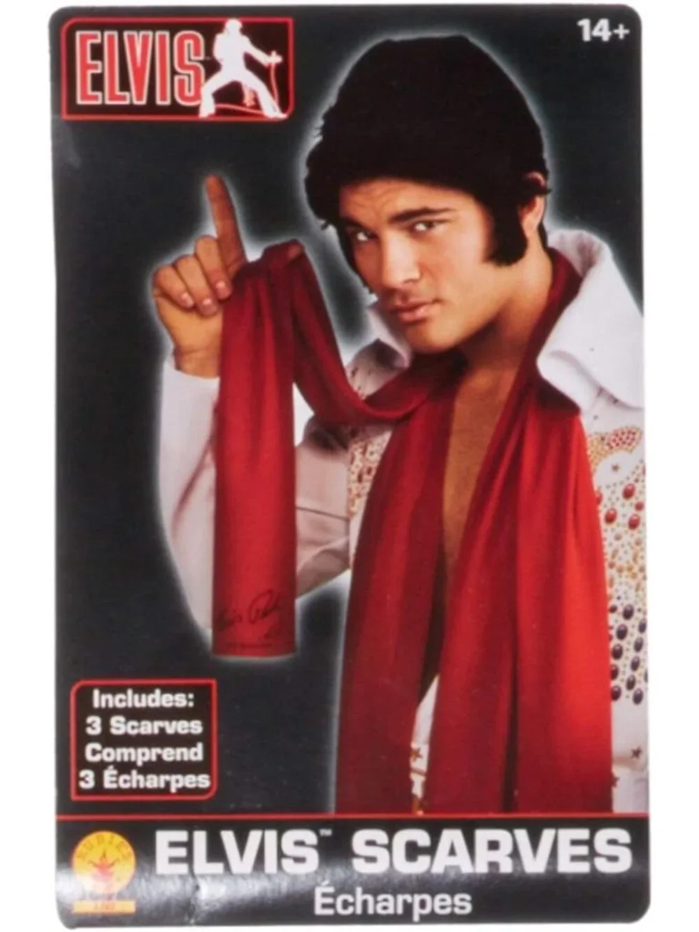Stylish Elvis Presley Scarves for Adults - Vintage-Inspired Accessories, No Size